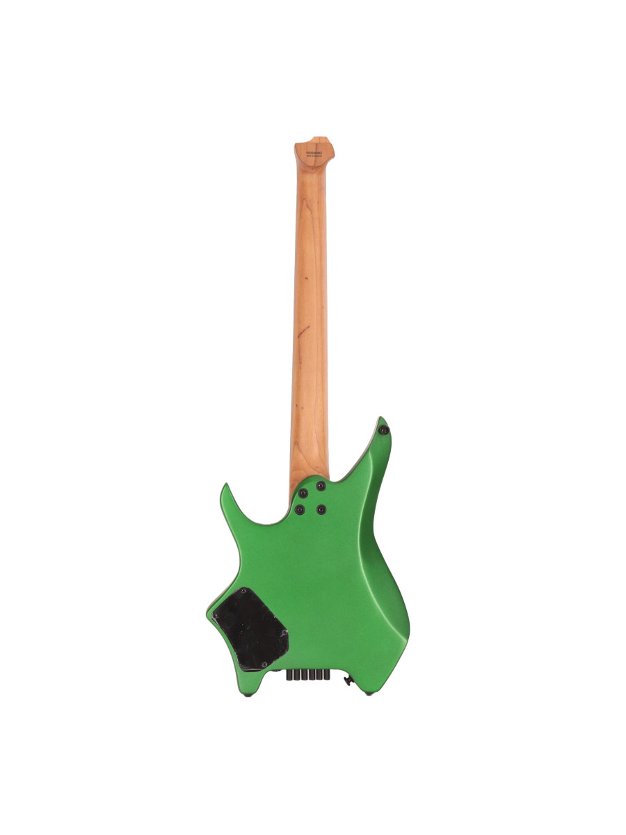 HILS HN3 – Satin Metallic Emerald Green – Headless 6-String Electric Guitar - Image 2