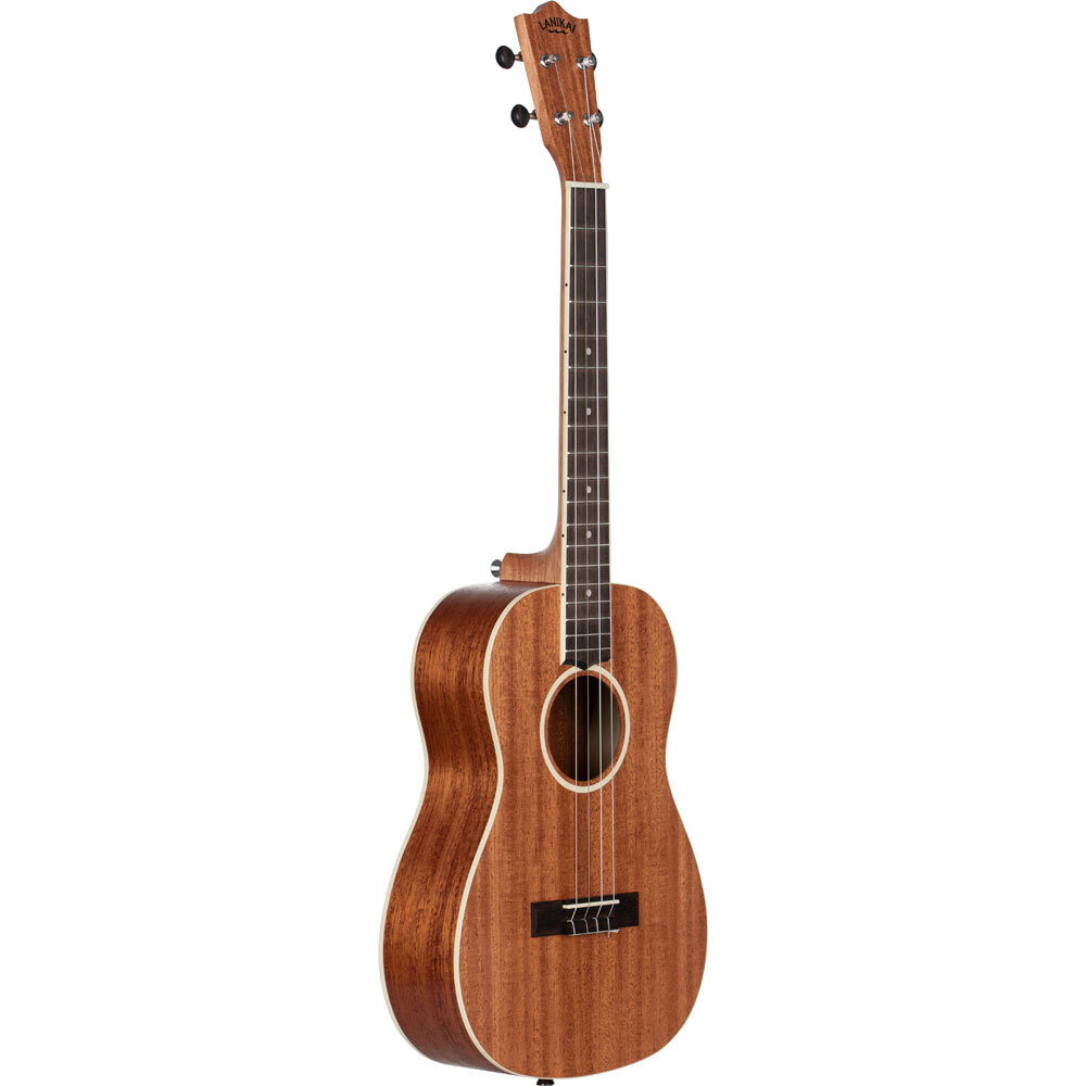 Lanikai LU21 Series Baritone Ukulele in Natural Satin Finish with Lanikai Standard Gig Bag - Image 2
