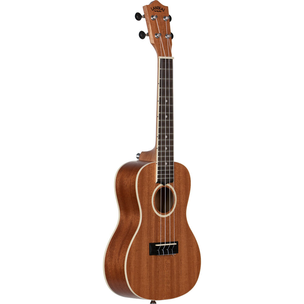 Lanikai LU21 Series Tenor Ukulele in Natural Satin Finish with Lanikai Standard Gig Bag - Image 2
