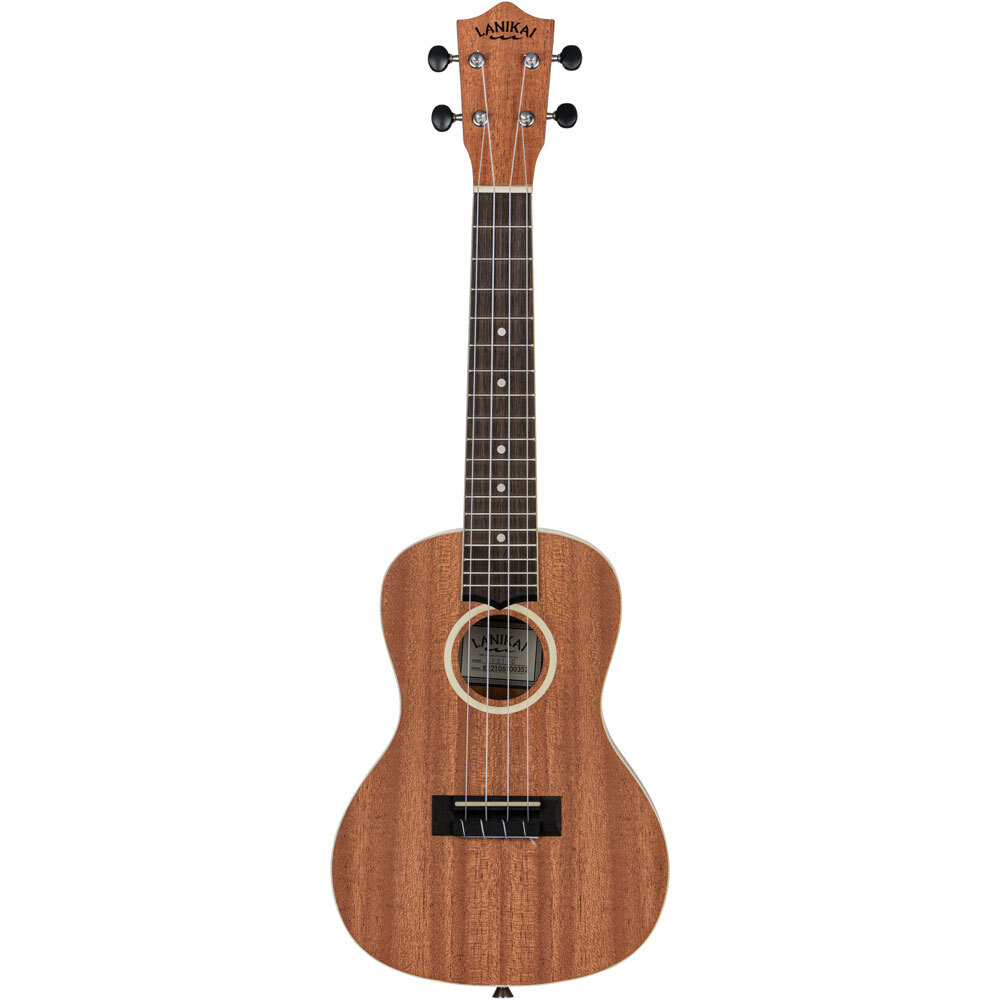 Lanikai LU21 Series Tenor Ukulele in Natural Satin Finish with Lanikai Standard Gig Bag