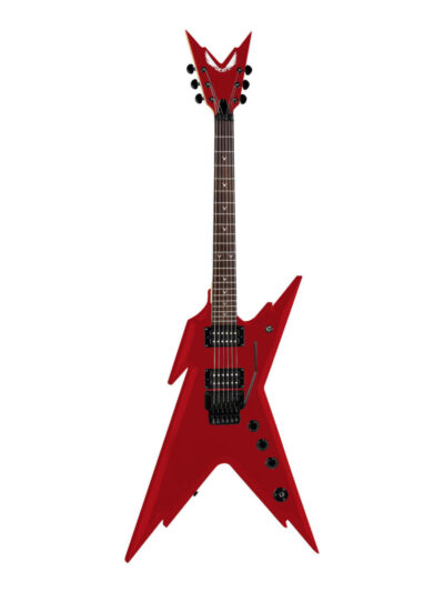 Dean Guitars Razorback Floyd Electric Guitar - Classic Black Red