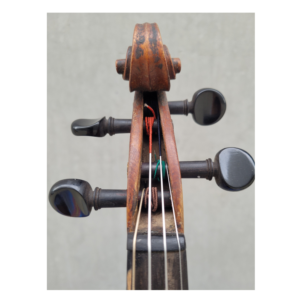 Handcrafted Antique Violin (c.1850) – Professionally Restored, Ready to Play - Image 4