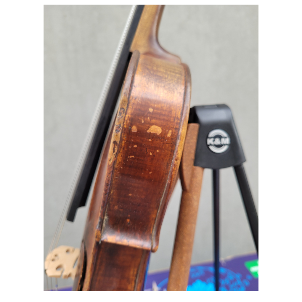 Handcrafted Antique Violin (c.1850) – Professionally Restored, Ready to Play - Image 7