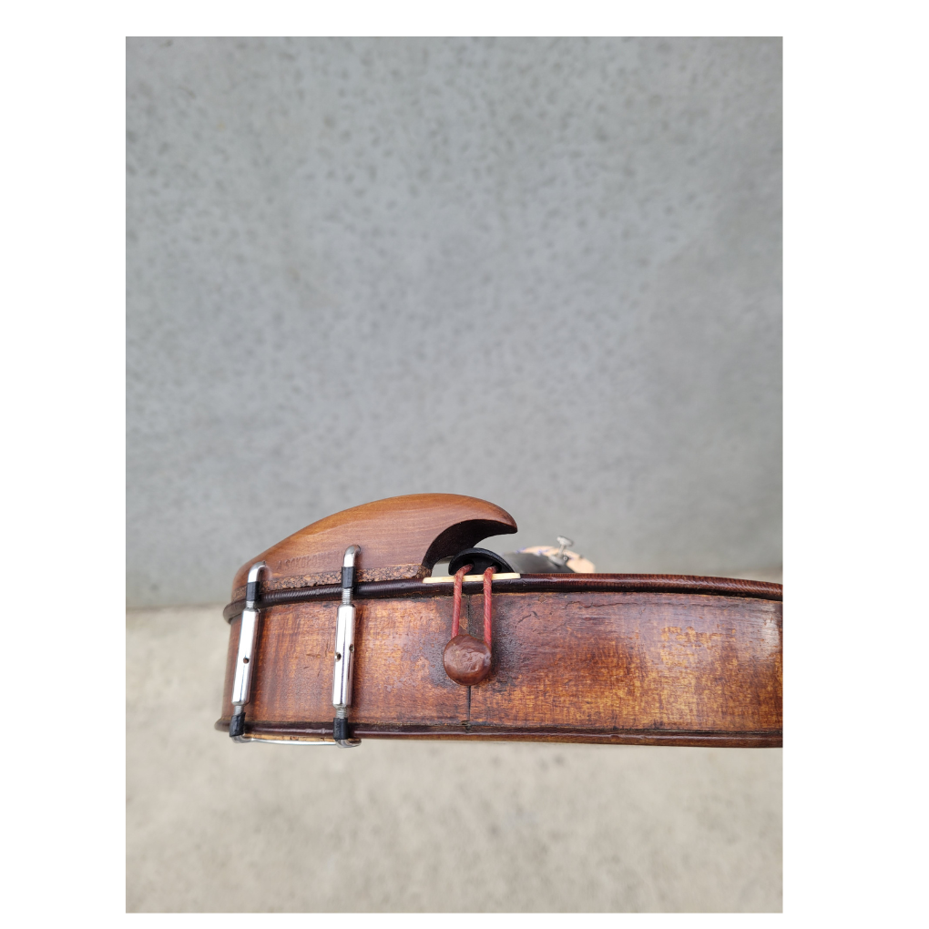Handcrafted Antique Violin (c.1850) – Professionally Restored, Ready to Play - Image 8