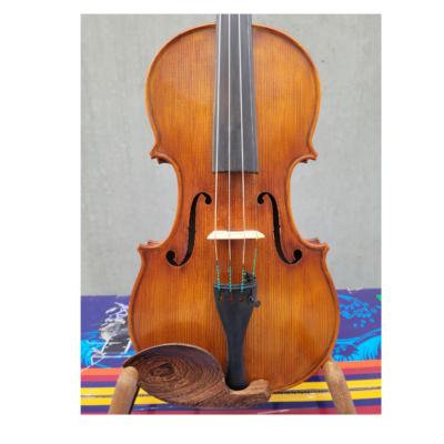 Used 4/4 Violin labelled Samual Shen SV300 - One Piece Back