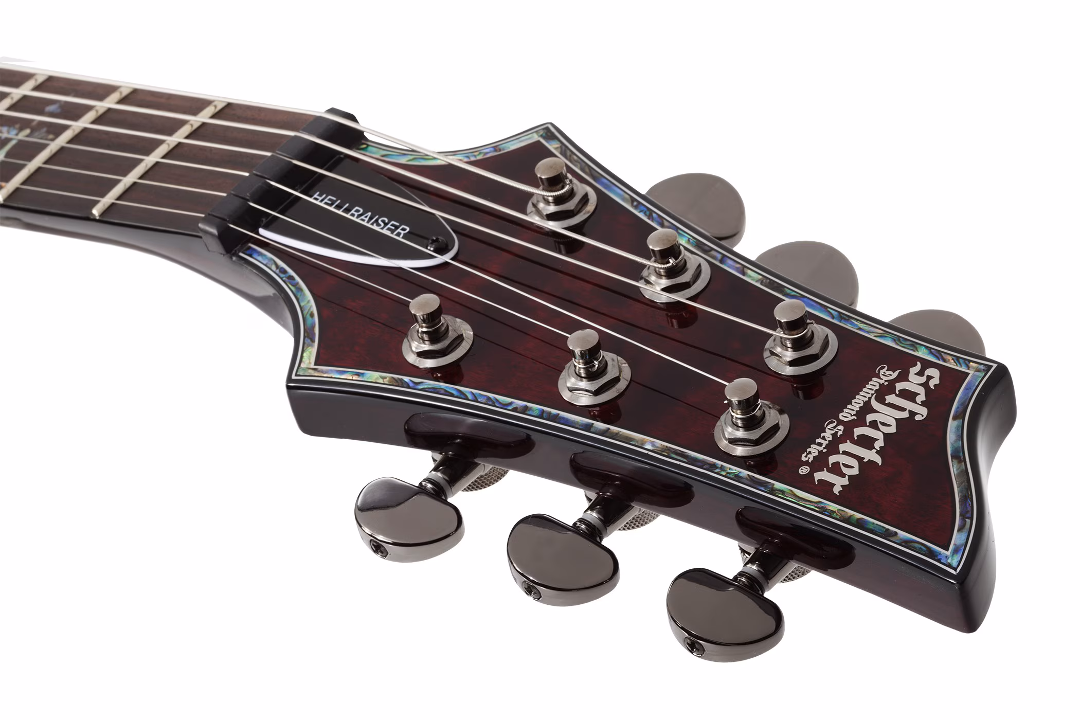 Schecter Hellraiser C-1 - Electric Guitar - Black Cherry - Image 3