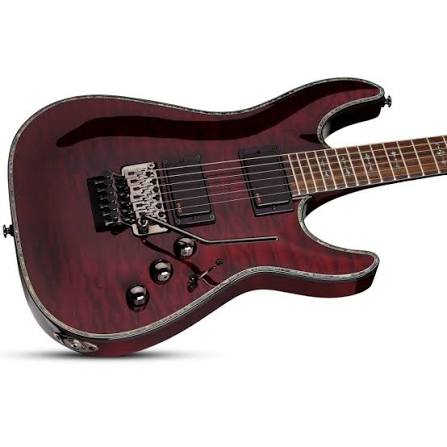 Schecter SCH1794 Hellraiser C-1 FR Electric Guitar - Black Cherry - Image 2