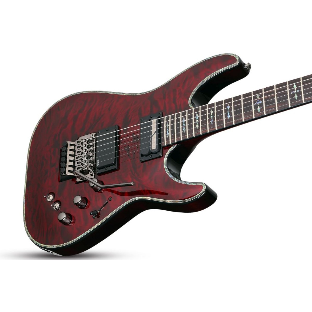 Schecter SCH1826 Hellraiser C-1 FR SBCH Electric Guitar - Image 3