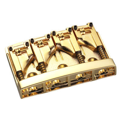 Schaller Electric Bass Guitar Bridge - 3D4 Gold