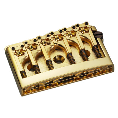 Schaller Electric Guitar Bridge - 3D6 Gold 475 - 12120500
