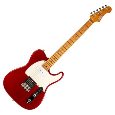 Jet JT-300 Electric Guitar with P90 - Cardinal Red