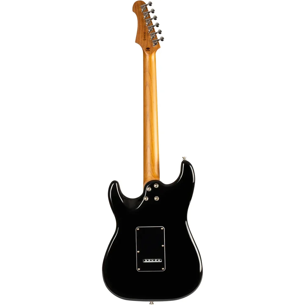 Jet Guitars JS-400 HH Electric Guitar Black - Rosewood Fretboard - Image 3