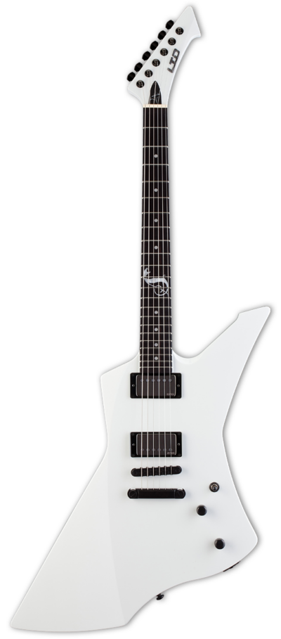 LTD JAMES HETFIELD SNAKEBYTE WHITE Electric Guitar