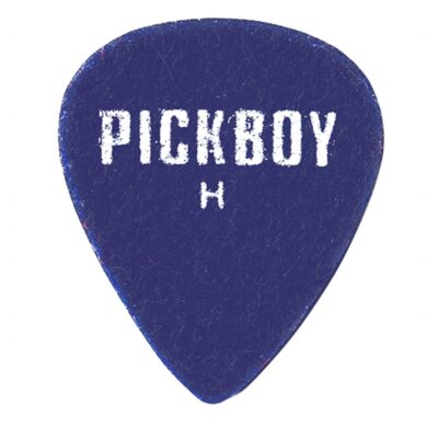 Pickboy Felt Pick - 6 picks - Hard - Ukulele Picks Teardrop Blue