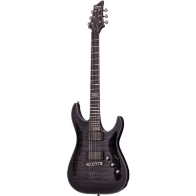Schecter Hellraiser Hybrid C-1 Electric Guitar — EMG 57/66 — Trans Black Burst