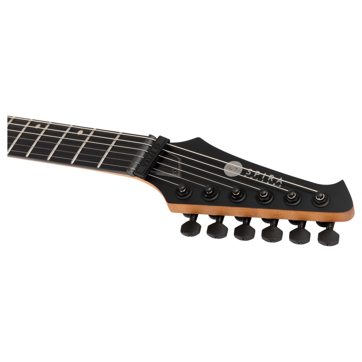 Spira SR-400-MBK Electric Guitar - Matt Black - Image 3