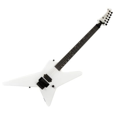 Spira SR-420-WH Electric Guitar Shred Machine - White - Locking Tremolo