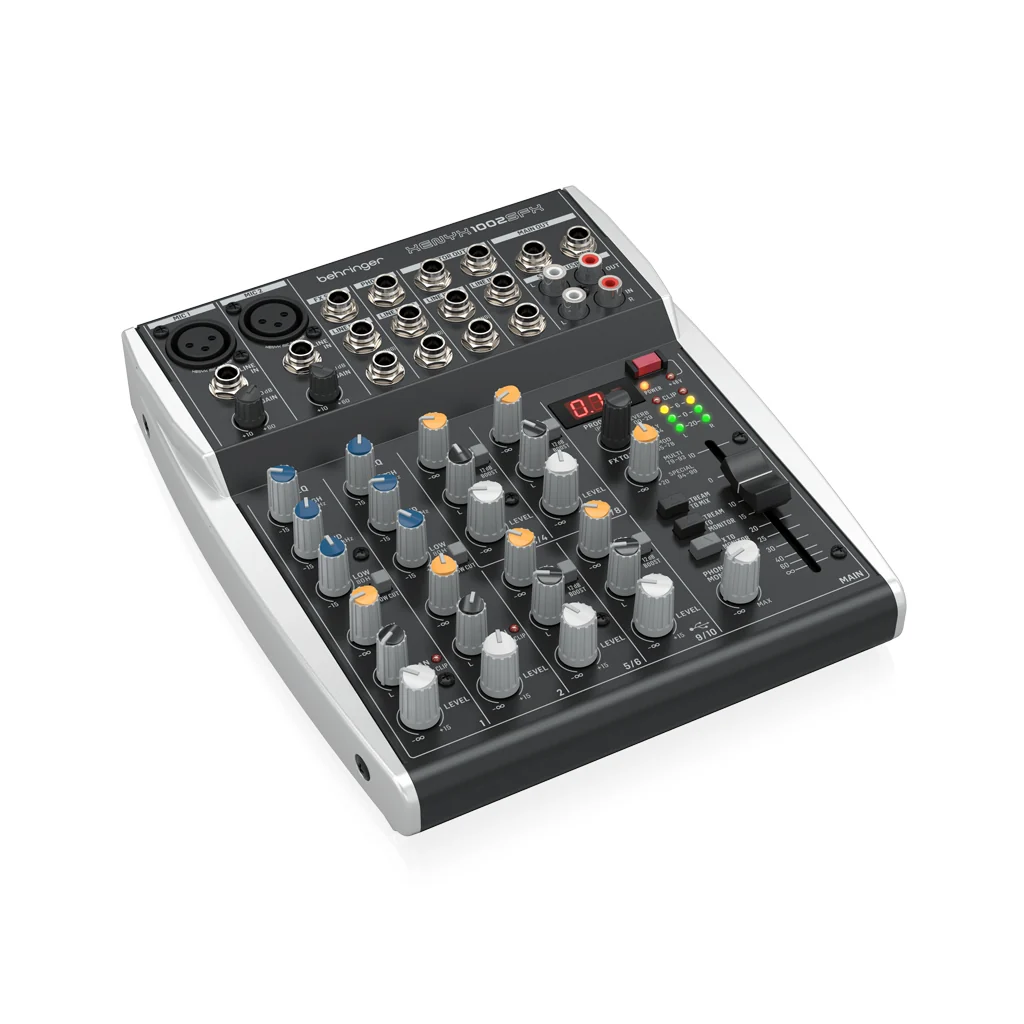Behringer Xenyx 1002SFX 10ch Mixer W/USB AND FX - Image 2